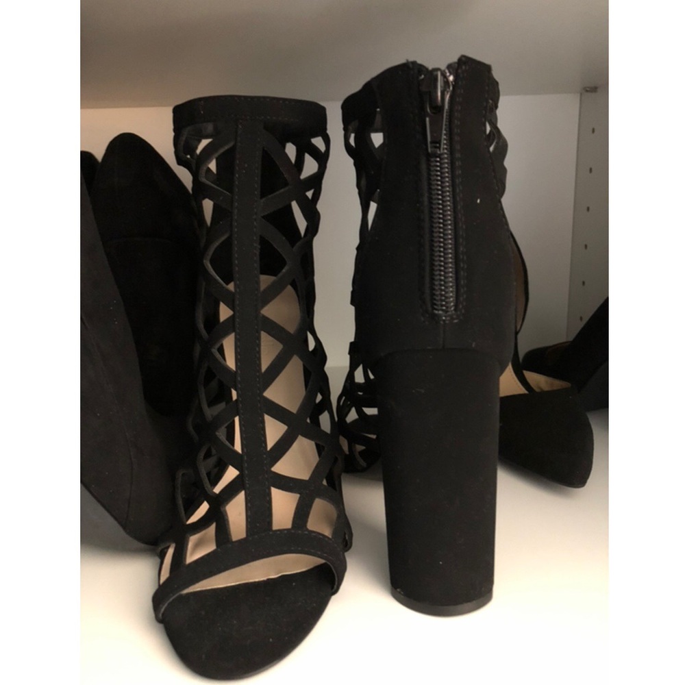 Black heels